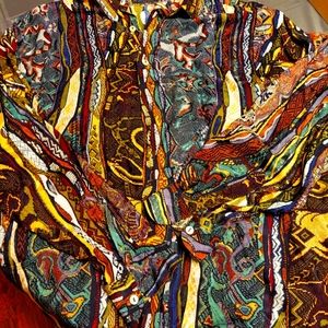 Coogi 100% Silk Shirt